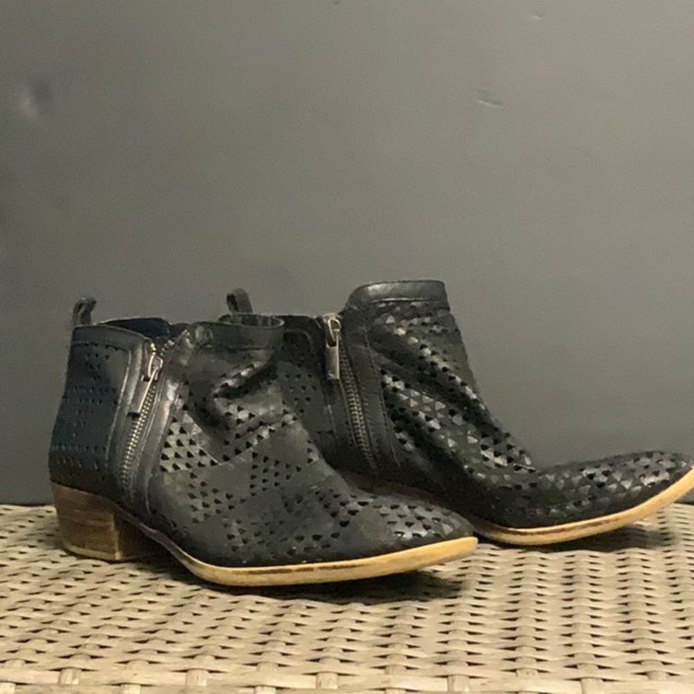 Lucky Brand Perforated Basal Bootie Sz. 8